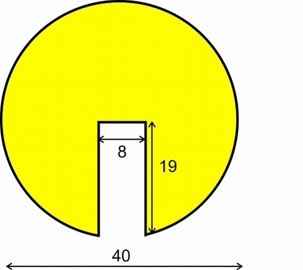 Kantenschutz 5 m, Typ B