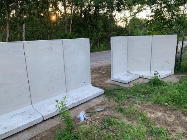 Betonzaun