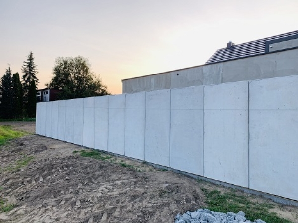 Betonzaun