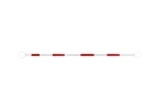 Telescopic barrier white/red