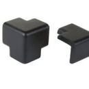 Protective corners 3-sided, type H, black