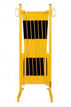 Barriera estensibile a forbice 4 m - Giallo/Nero