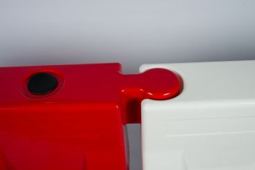 Separatore di corsia 500 mm New Line impilabile bianco