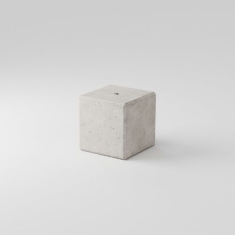 Blocco in calcestruzzo ad incastro 60x60x60 cm piatto