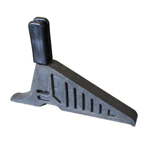 Transenna di sicurezza in plastica 2000 x 1100 mm Arancione - Piedi orientabili