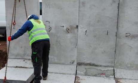 Elemento a L in calcestruzzo per contenimento 50 cm