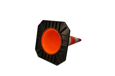 Cono stradale 900 mm in PVC/REC - 7 kg