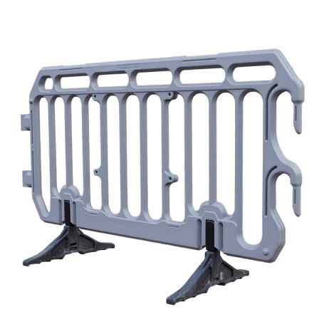 Transenna da cantiere in plastica 2000 x 1100 mm - Piedi orientabili