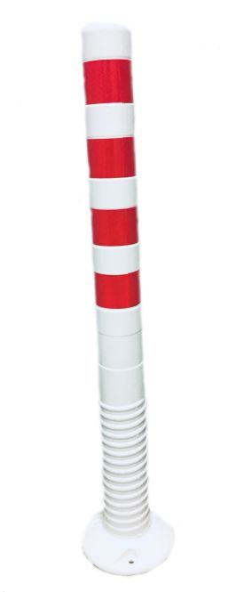 Paletto flessibile di delimitazione 1000 mm bianco