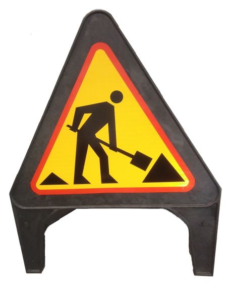 Cavalletto a treppiede per segnali stradali
