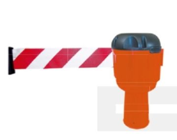 Nastro delimitatore per coni 12 m bianco/rosso