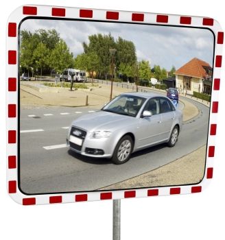 Specchio stradale in policarbonato TM PC 60 x 80 cm