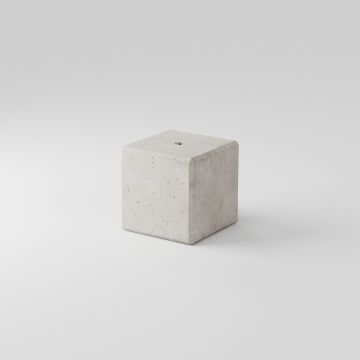Blocco in calcestruzzo ad incastro 60x60x60 cm piatto