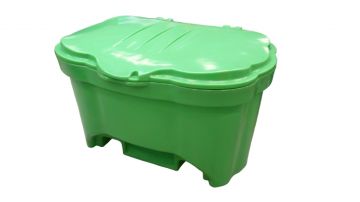 Contenitore per sabbia e sale 150L verde