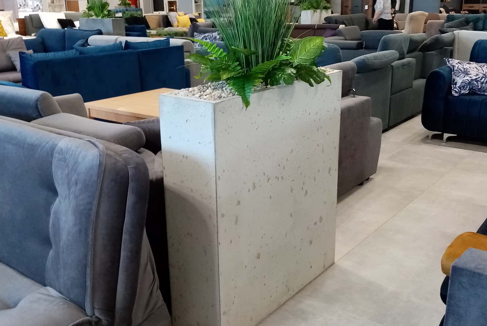 Fioriera in cemento BetonBox 70x70x30 cm