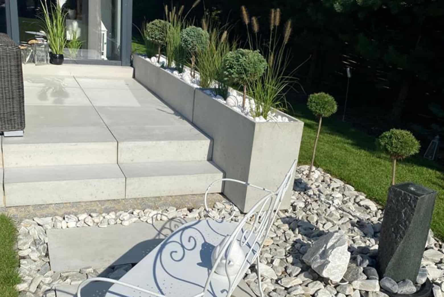 Fioriera in cemento architettonico BetonBox 60x60x60 cm