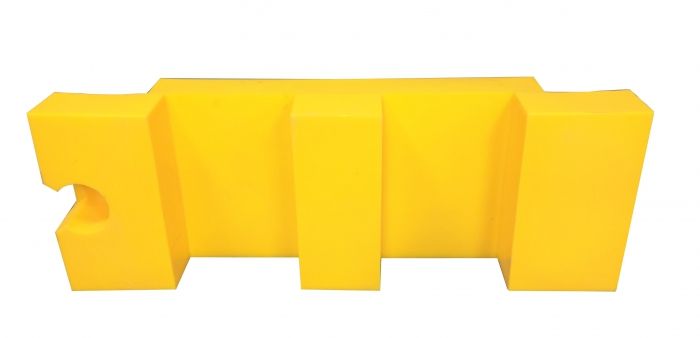 Separatore di corsia modulare X-STRONG 500 mm - Giallo