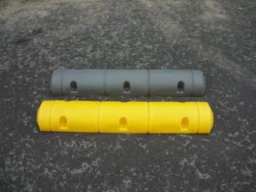 Cordolo Salvaparcheggio in PE Giallo 100 cm