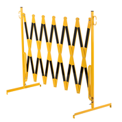 Barriera estensibile a forbice 4 m - Giallo/Nero
