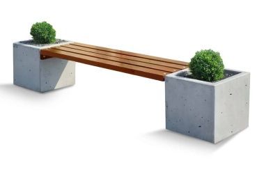 Fioriera in cemento BetonBox 100x70x50 cm