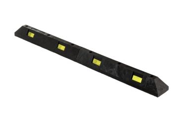 Wielstop Parkeerbegrenzer PVC 1750 x 145 x 120 mm - Zwart/Geel