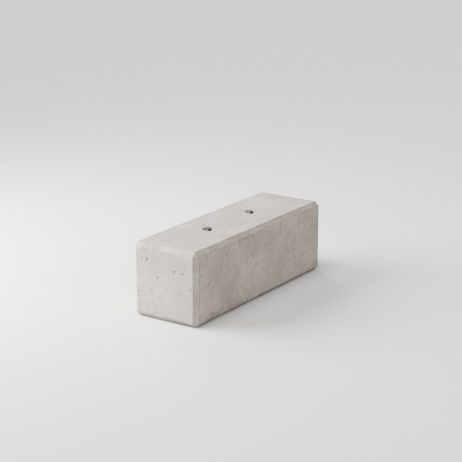 Beton legosteen 120x40x40 cm – Vlak afdekblok