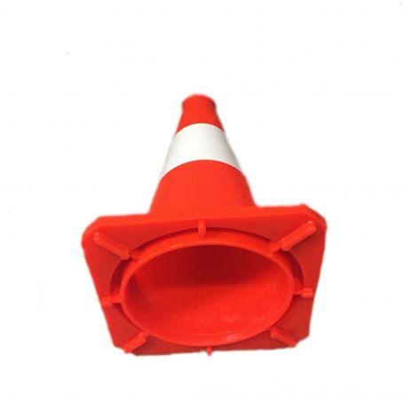 Verkeerskegel 340 mm PVC - Verzwaard 0,9 kg