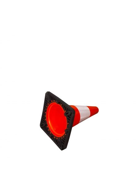 Verkeerskegel 300 mm PVC reflecterend R2