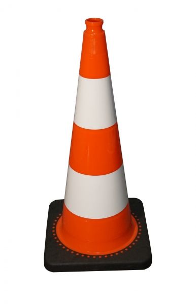 Verkeerskegel 750 mm PVC met zware voet