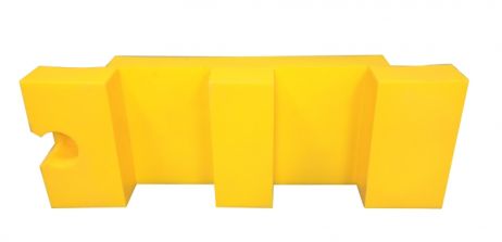 Rijstrookscheider X-STRONG 500 mm - Geel