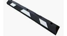 Wielstop rubber 1200 x 145 x 100 mm – Zwart / Wit