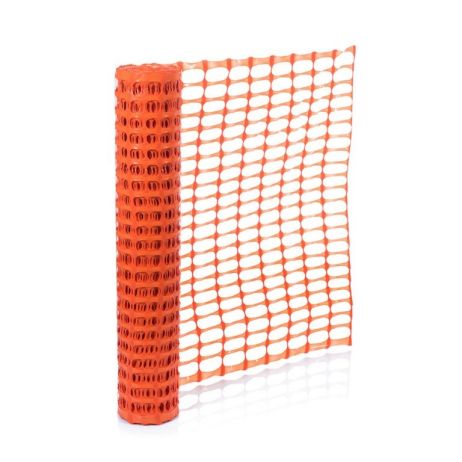 Veiligheidsnet oranje HDPE 100 cm x 50 m – Werfafzetting