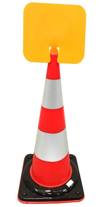 Verkeerskegel 75 cm REC Reflecterend