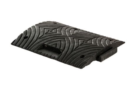 Verkeersdrempel Slowly 5 Middenelement - Zwart 500x400x50 mm