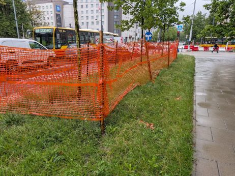 Oranje HDPE afzetnet 120 cm x 50 m