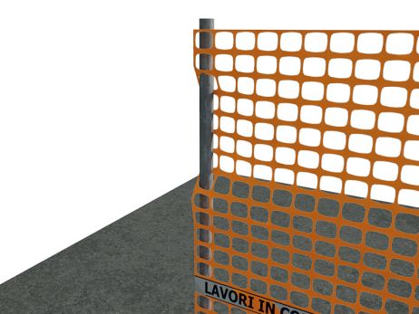 Veiligheidsnet oranje HDPE 100 cm x 50 m – Werfafzetting
