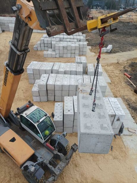 Beton legoblok 40x80x80 cm