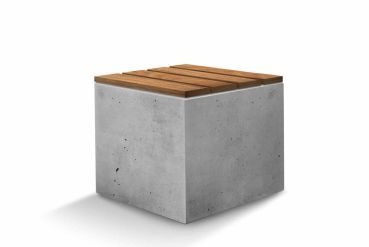 Beton plantenbak BetonBox 70x70x30 cm