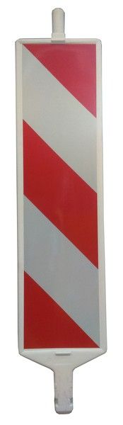 Bakenbord U-21 met RA1 Reflecterende Folie 1000x250 mm