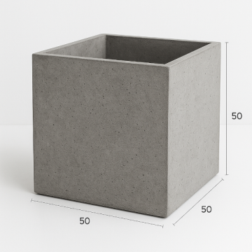 Betonnen plantenbak BetonBox 50x50x50 cm