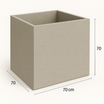 Betonnen plantenbak BetonBox 70x70x70 cm