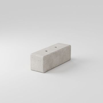 Betonblok met noppen 120x40x40 cm – Vlak afdekblok