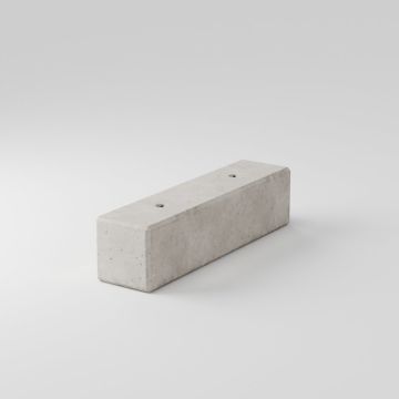 Betonblok met noppen 160x40x40 cm – Vlak afdekblok