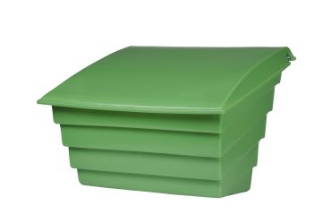 Zand- en zoutbak 150 liter groen