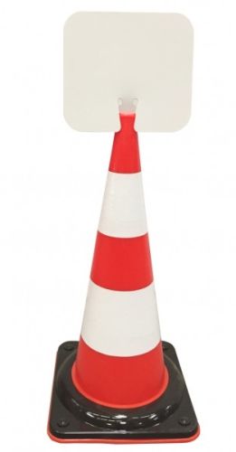 CLIP Bord voor Verkeerskegels - Wit