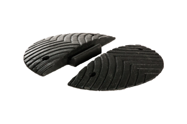 Zwart eindelement voor verkeersdrempel Slowly 7 – 250 x 500 x 70 mm