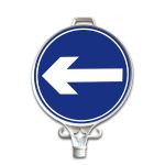 Bordopzetstuk rond voor verkeerskegels en afzetpalen