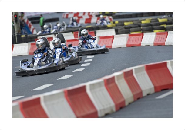 Verkeersbarrière 800 mm Rood