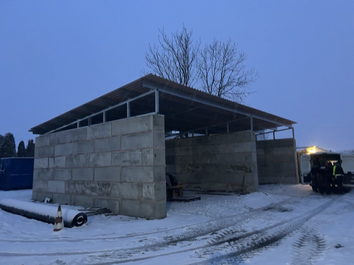 Beton legosteen 160x40x40 cm – Vlak afdekblok
