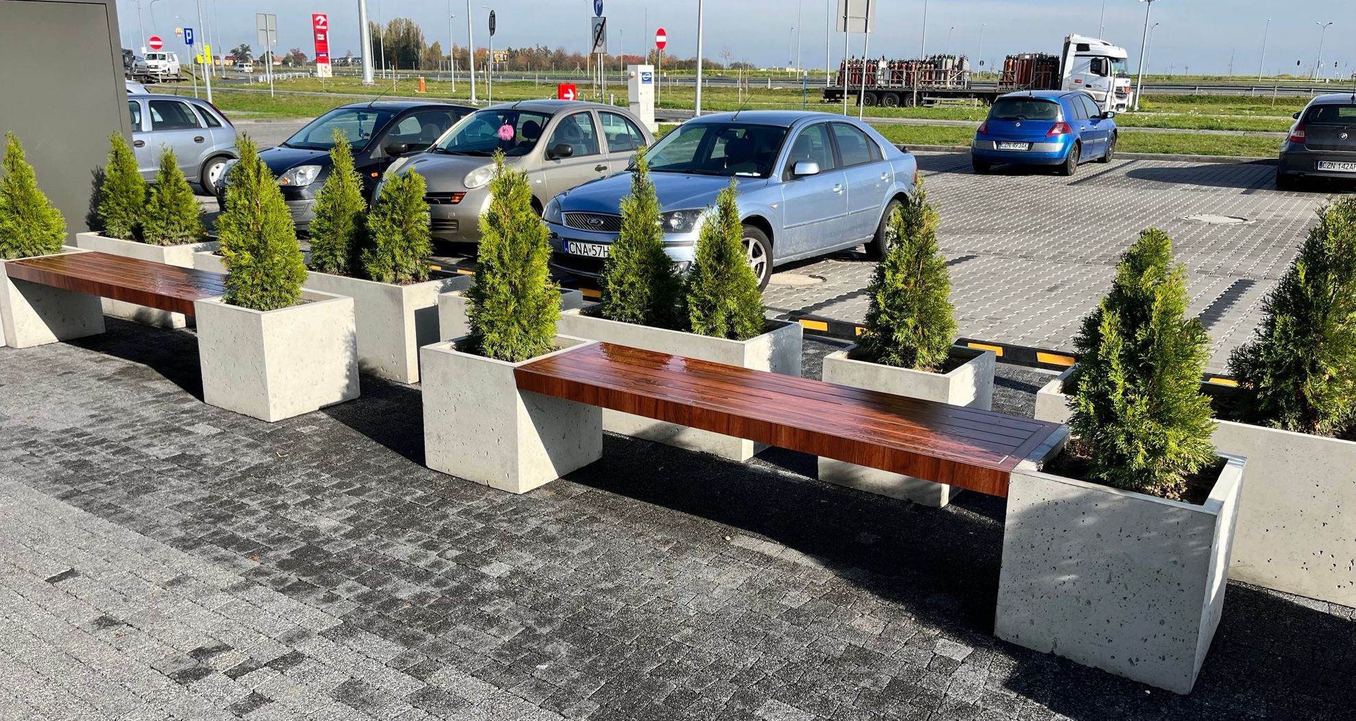 Beton plantenbak BetonBox 100x70x50 cm